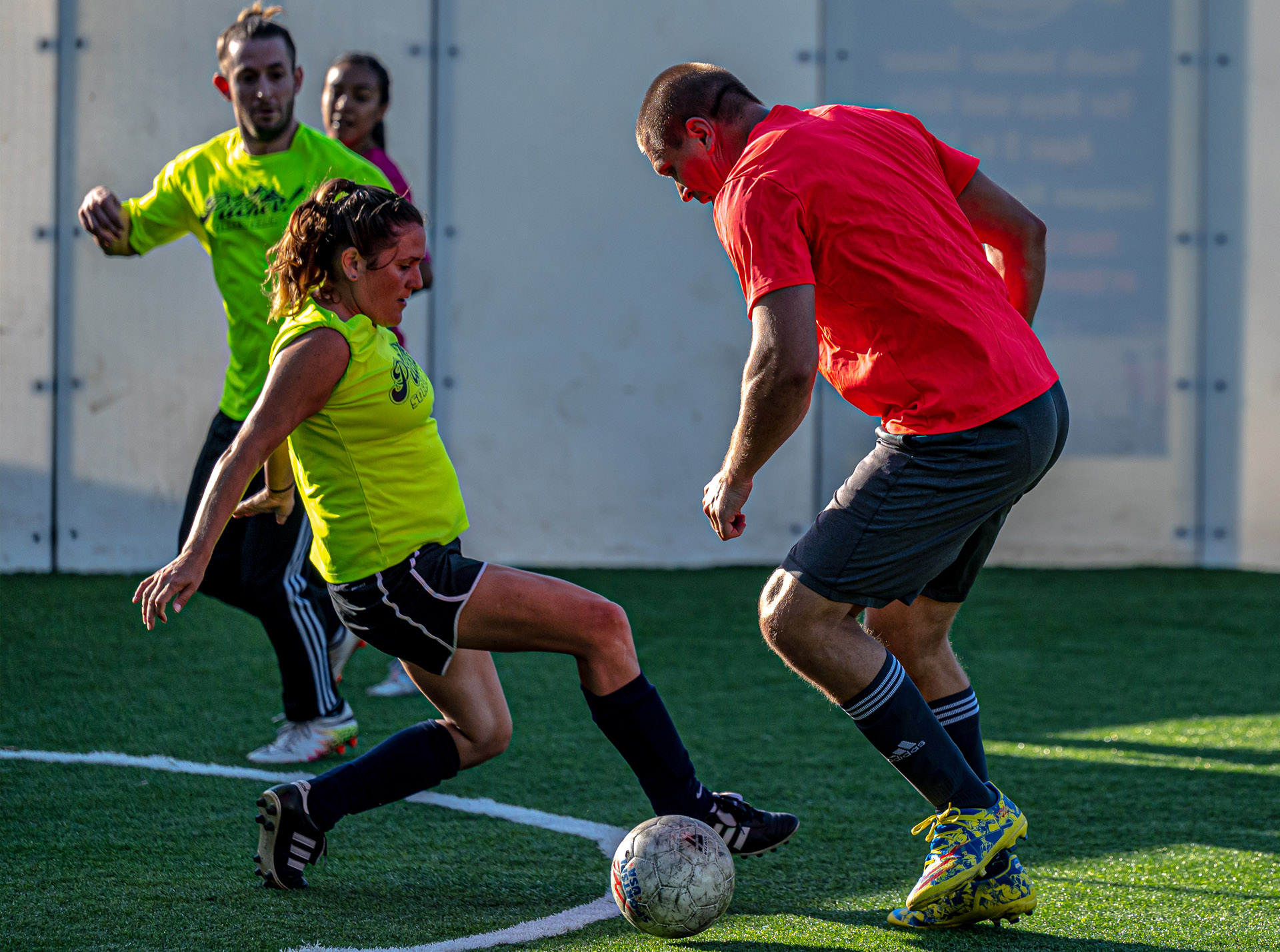 Indoor soccer facility